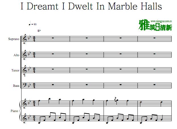 I Dreamt I Dwelt In Marble Hallsϳ ٰ