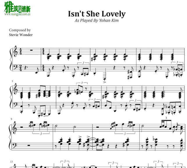 Yohan Kim - Isn't She Lovely