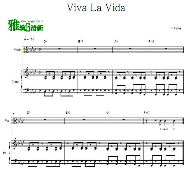 Coldplay - Viva La Vidaٸٶ