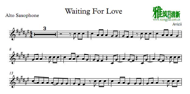 Avicii - Waiting For Love˹