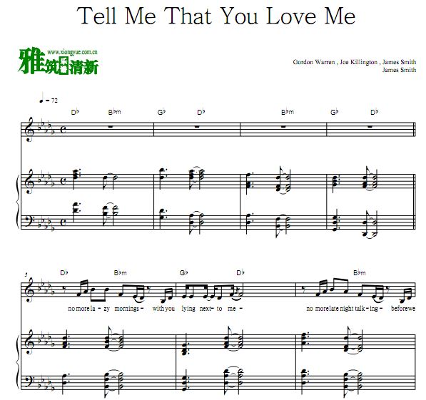 James Smith - Tell Me That You Love Meٰ   