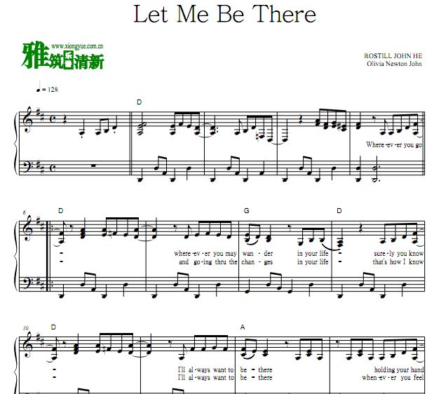 Olivia Newton John  - Let Me Be There