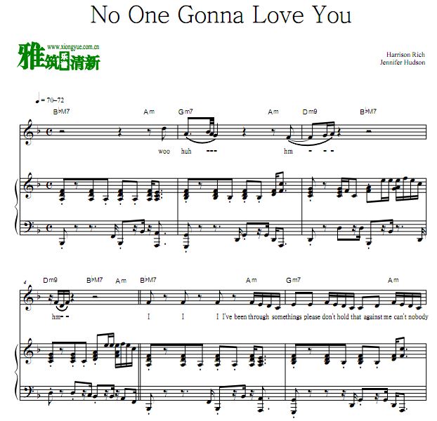 Jennifer Hudson - No One Gonna Love Youٰ 