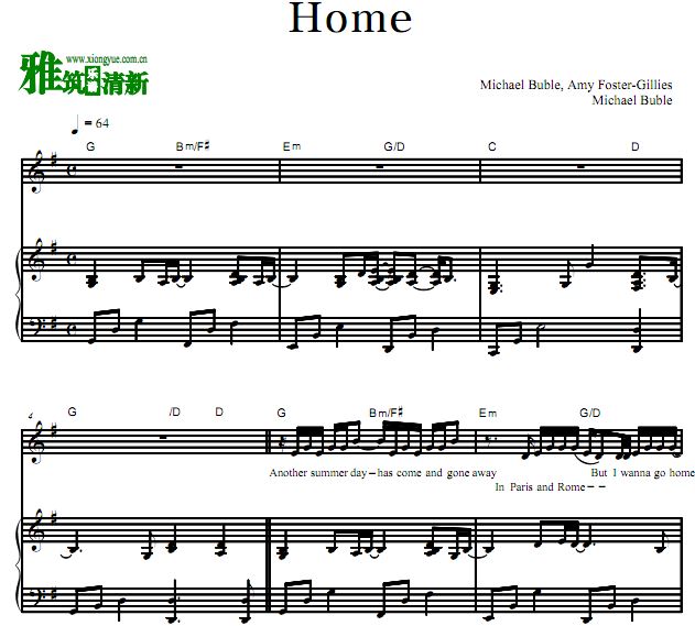 Michael Buble - Homeٰ  