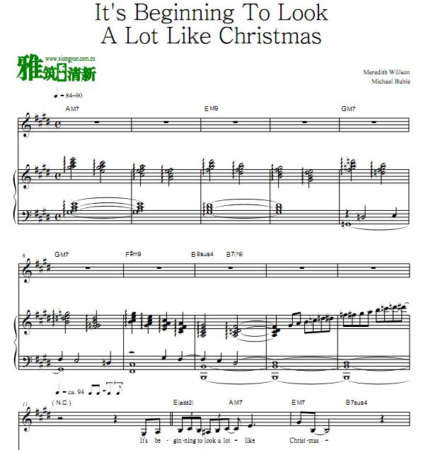 Michael Buble - It's Beginning To Look A Lot Like Christmas ٰ  