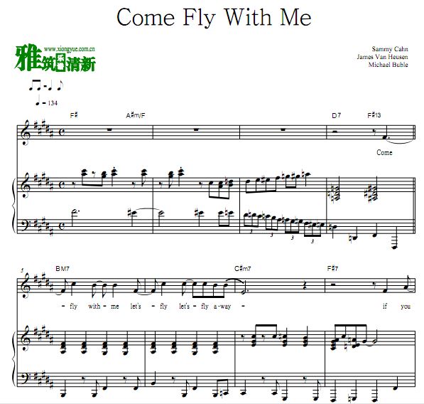 Michael Buble - Come Fly With Meٰ൯ 