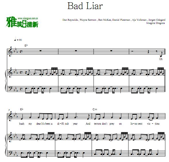 Imagine Dragons Bad Liarٰ