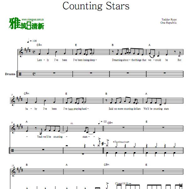 One Republic - Counting Stars ֶӹ
