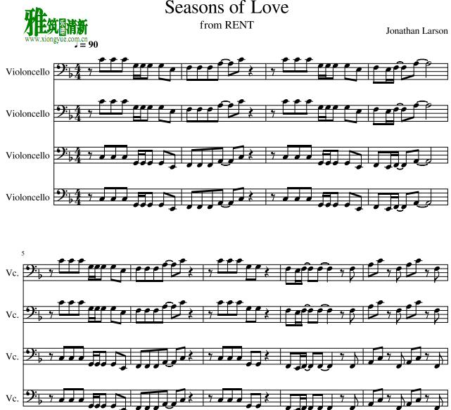 RENT - Seasons Of Love