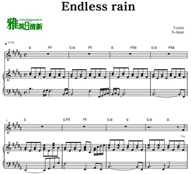 XJapan -  Endless rain