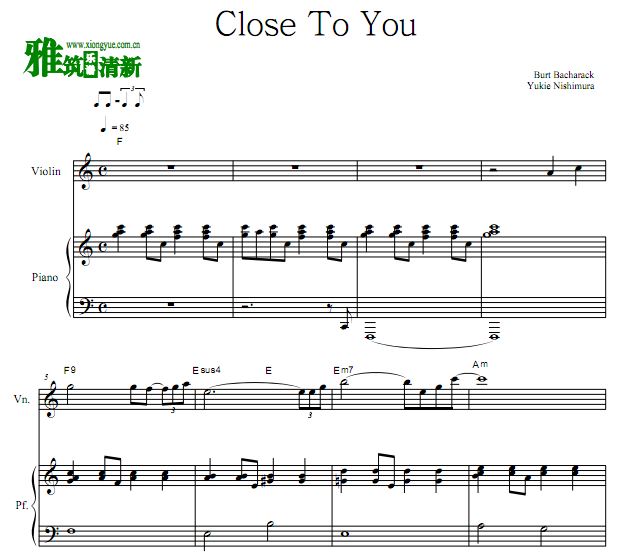 ɼͽ Close To YouСٸٰ