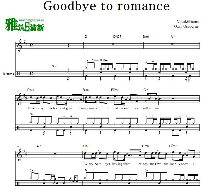 Ozzy Osbourne - Goodbye To Romance