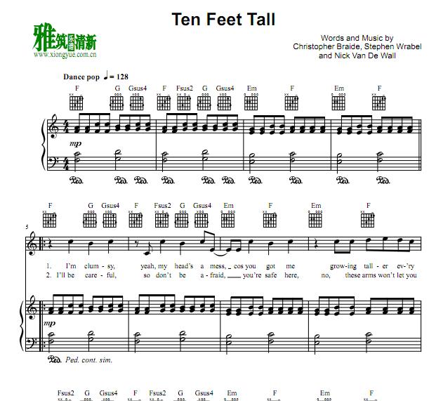 Ten Feet Tall Cٰ
