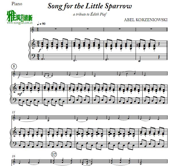 Song for the Little SparrowСٸ