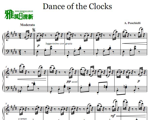 Amilcare Ponchielli - Dance of the Clocks Ү ʱ֮