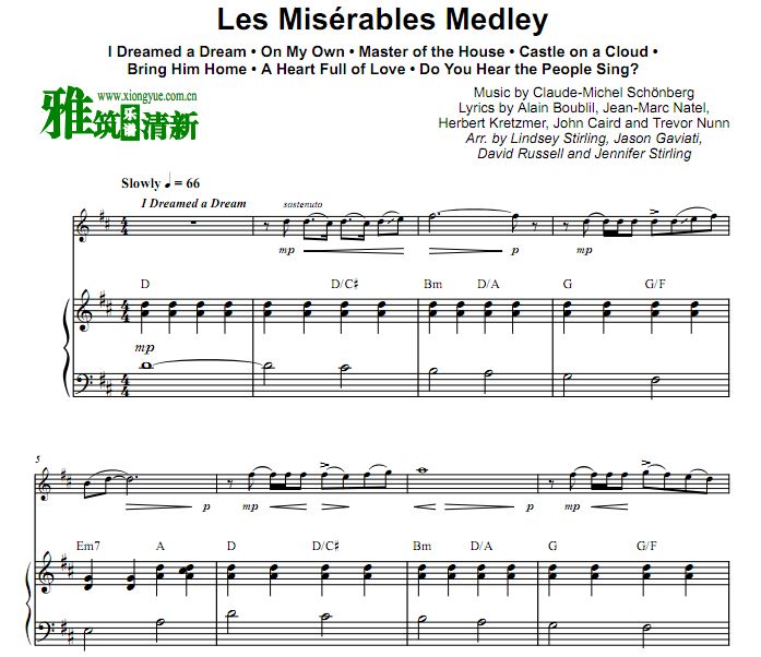  ·˹   Lindsey Stirling - Les Misérables MedleyСٸٰ