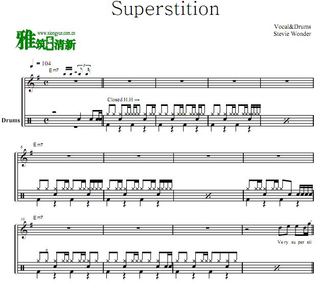 Stevie Wonder - Superstition