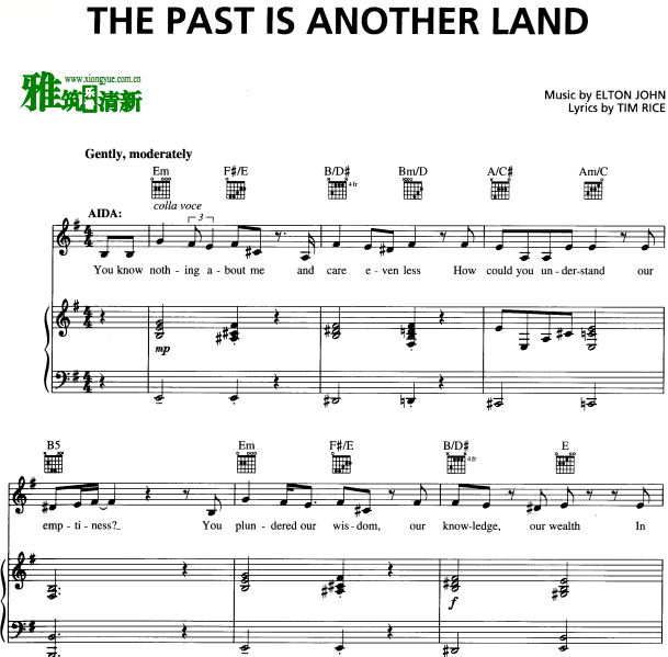 Aida - The Past is Another Landְָ