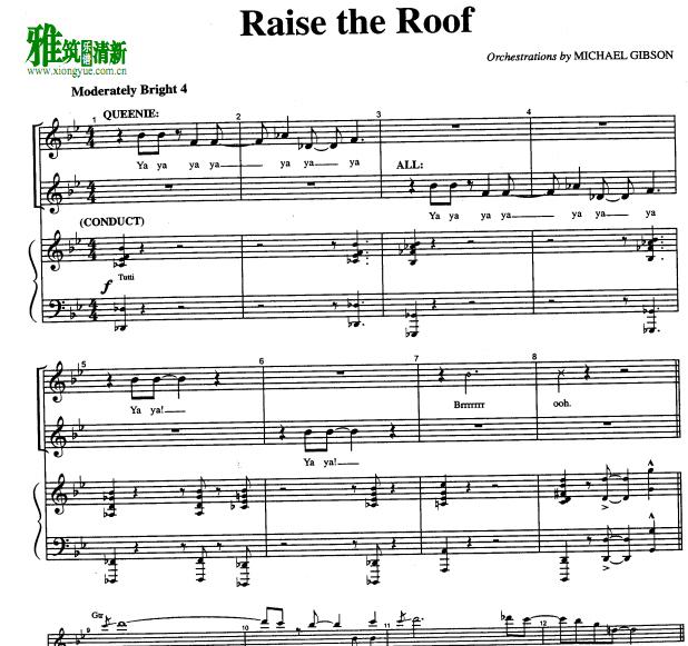 THE WILD PARTY - Raise the Roof 