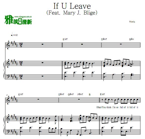 Musiq Soulchild - If U leave  