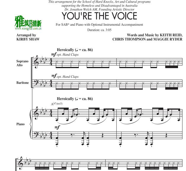 You're the Voice SABϳٰ