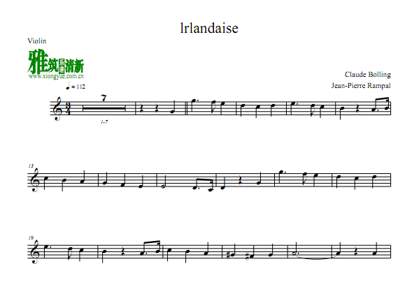 Claude Bolling·  IrlandaiseС