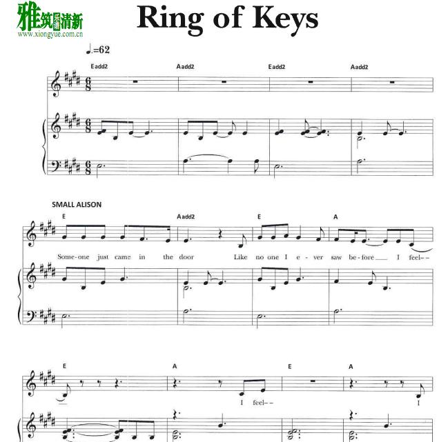 ϲ  Fun Home - Ring of Keys  ٰ