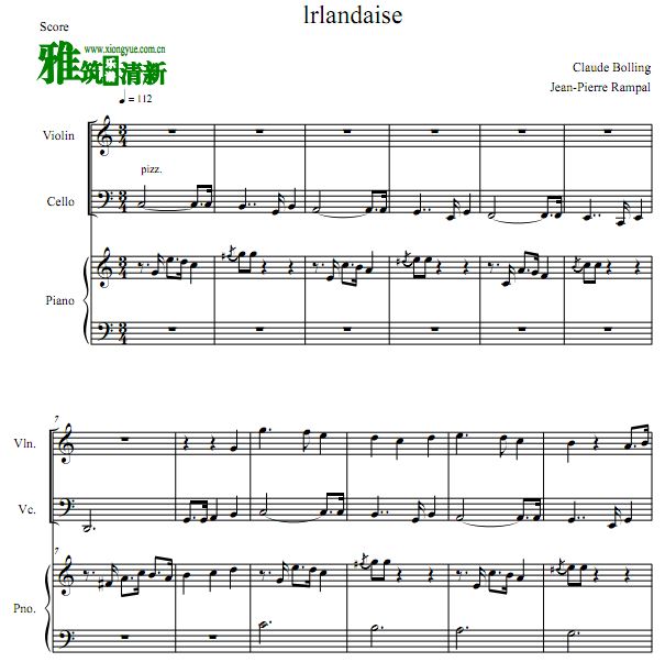 Claude Bolling Irlandaise · IrlandaiseСٺ