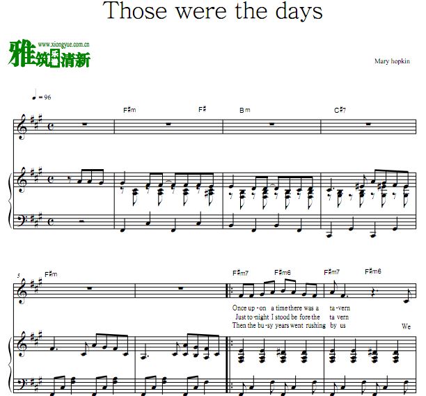 Mary hopkin - Those Were The Daysٰ  