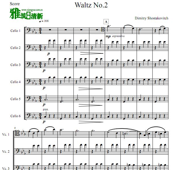 Ф˹ά ڶԲ shostakovich waltz No.2