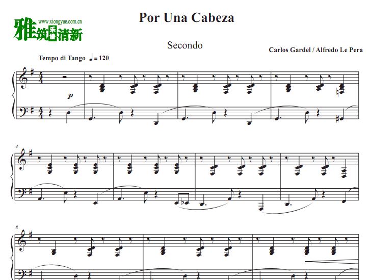 һ֮ң Por Una Cabeza 