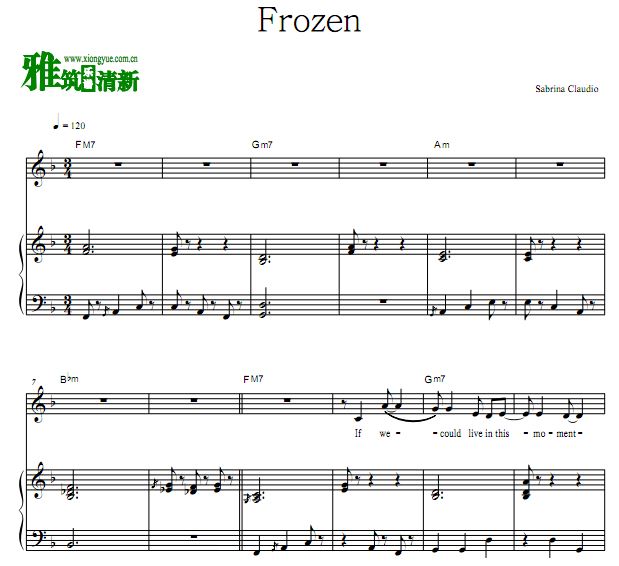 Sabrina Claudio - Frozenٰ  