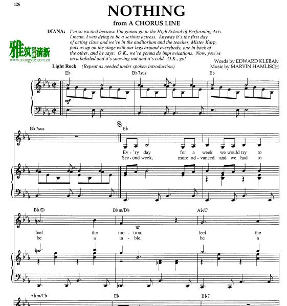 chorus-linenothing  
