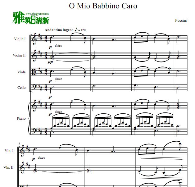  O Mio Babbino Caro װİְָ