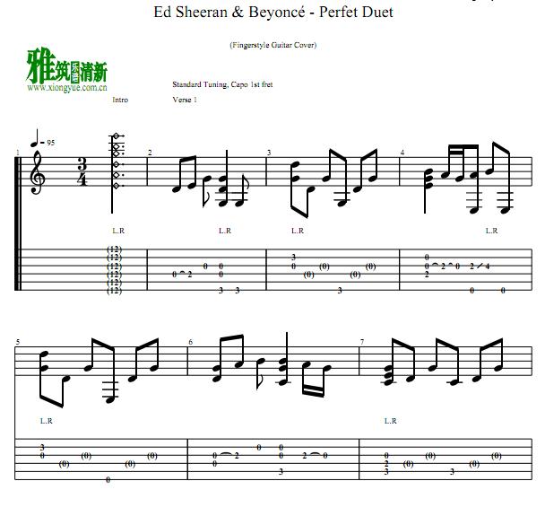 Ed Sheeran & Beyonce - Perfet Duet