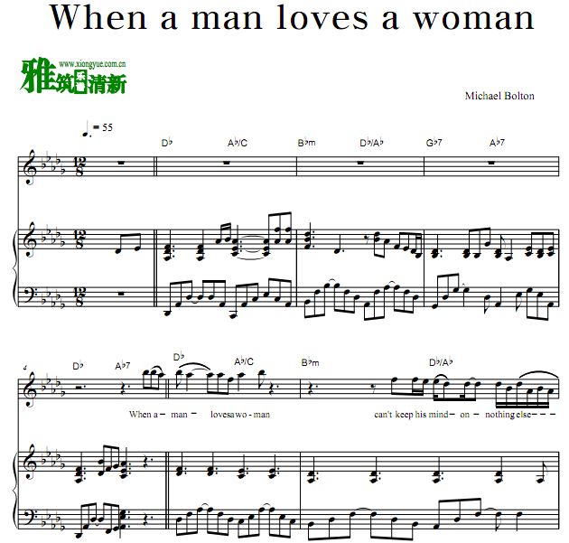 Michael Bolton - When A Man Loves A Womanٰ