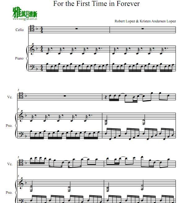 For the First Time in Foreverٸٰ