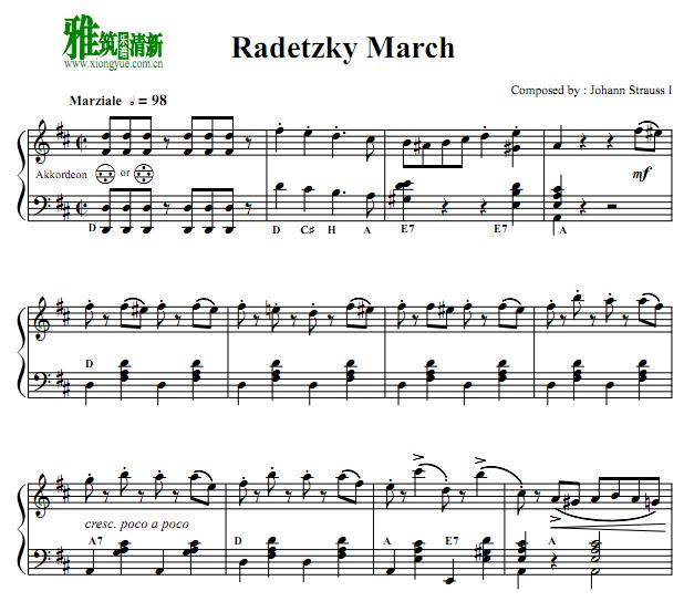 ˹Radetzky March ַ