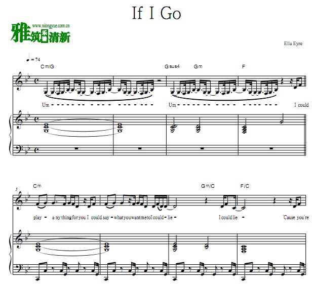 Ella Eyre - If I Goٰ  