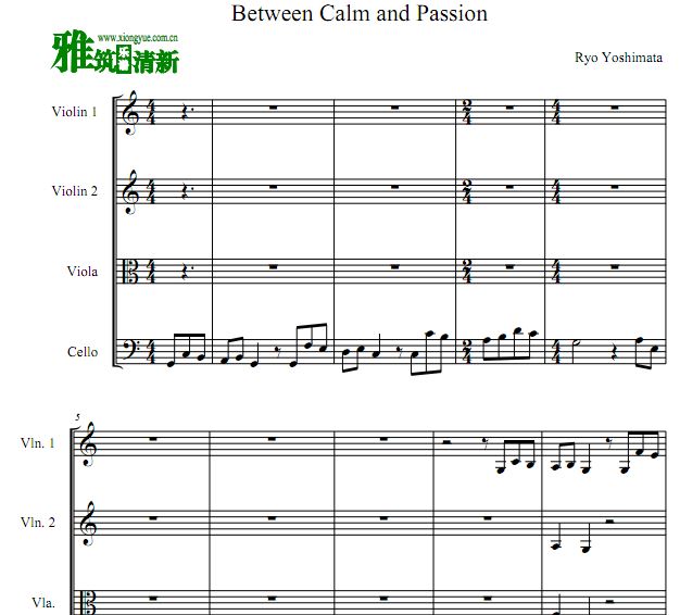 侲֮ Between calm and passion