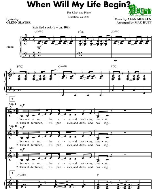 ħԵ - When will my life begin ϳٰ