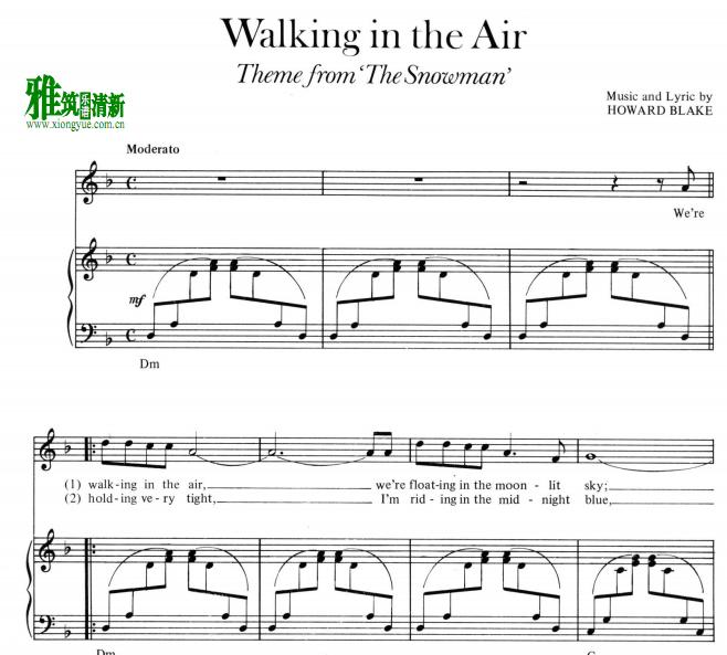 The Snowman - WALKING IN THE AIRٰ