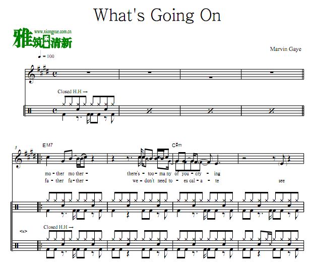 Marvin Gaye - What's Going Onʿ