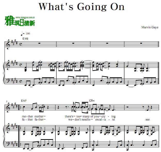 Marvin Gaye - What's Going Onٰ  