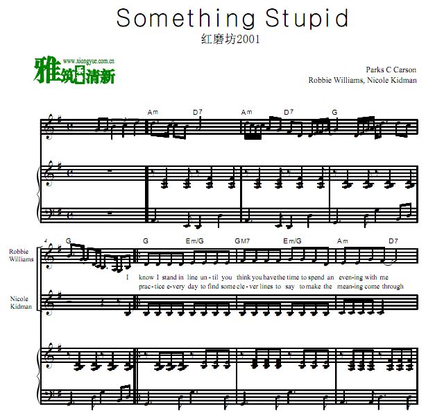Robbie Williams - Something Stupidسָ 