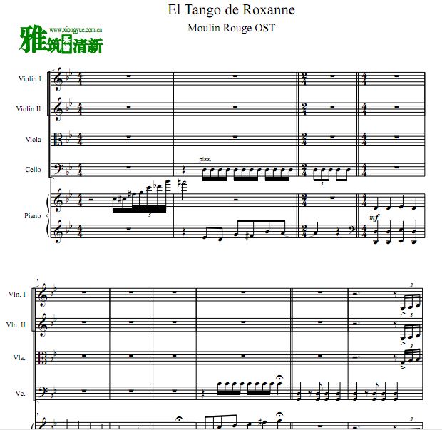 ��ĥ�� El Tango de Roxanne  �޿�ɺ�ȵ�̽����С���ٴ����ٸ��ٺ�����