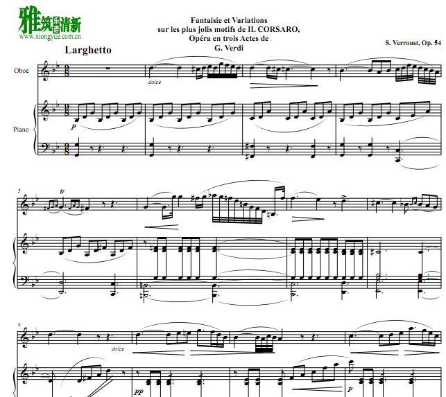 Fantasie et Variations on Il Corsaro ˫�ɹܸ��ٰ�����