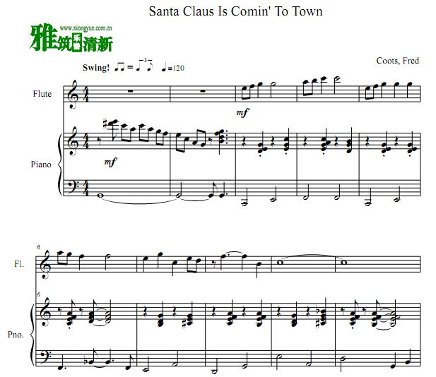 Santa Claus is Coming to Town������