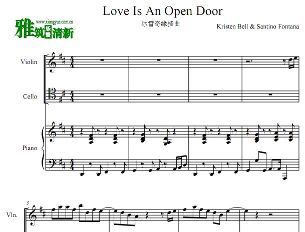 Love Is an Open DoorСٴٸٺ