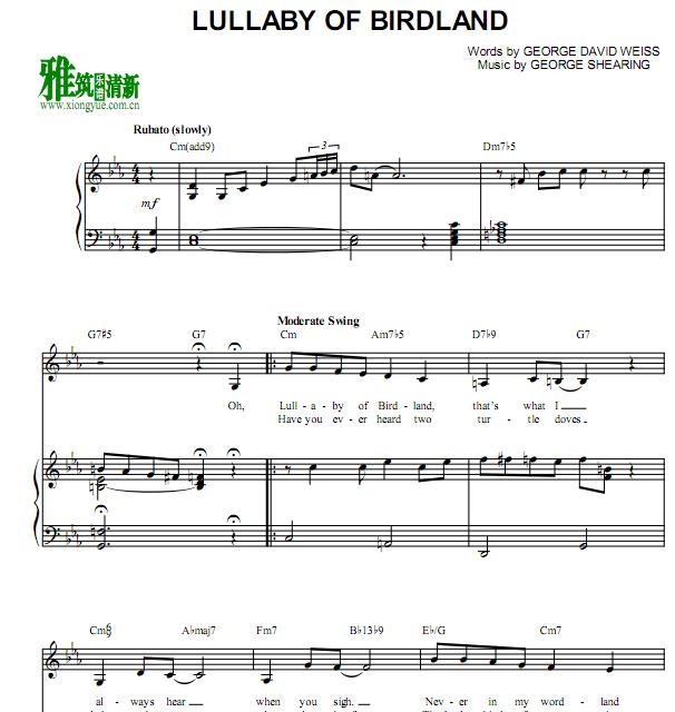 Ella Fitzgerald - Lullaby of Birdlandٰ